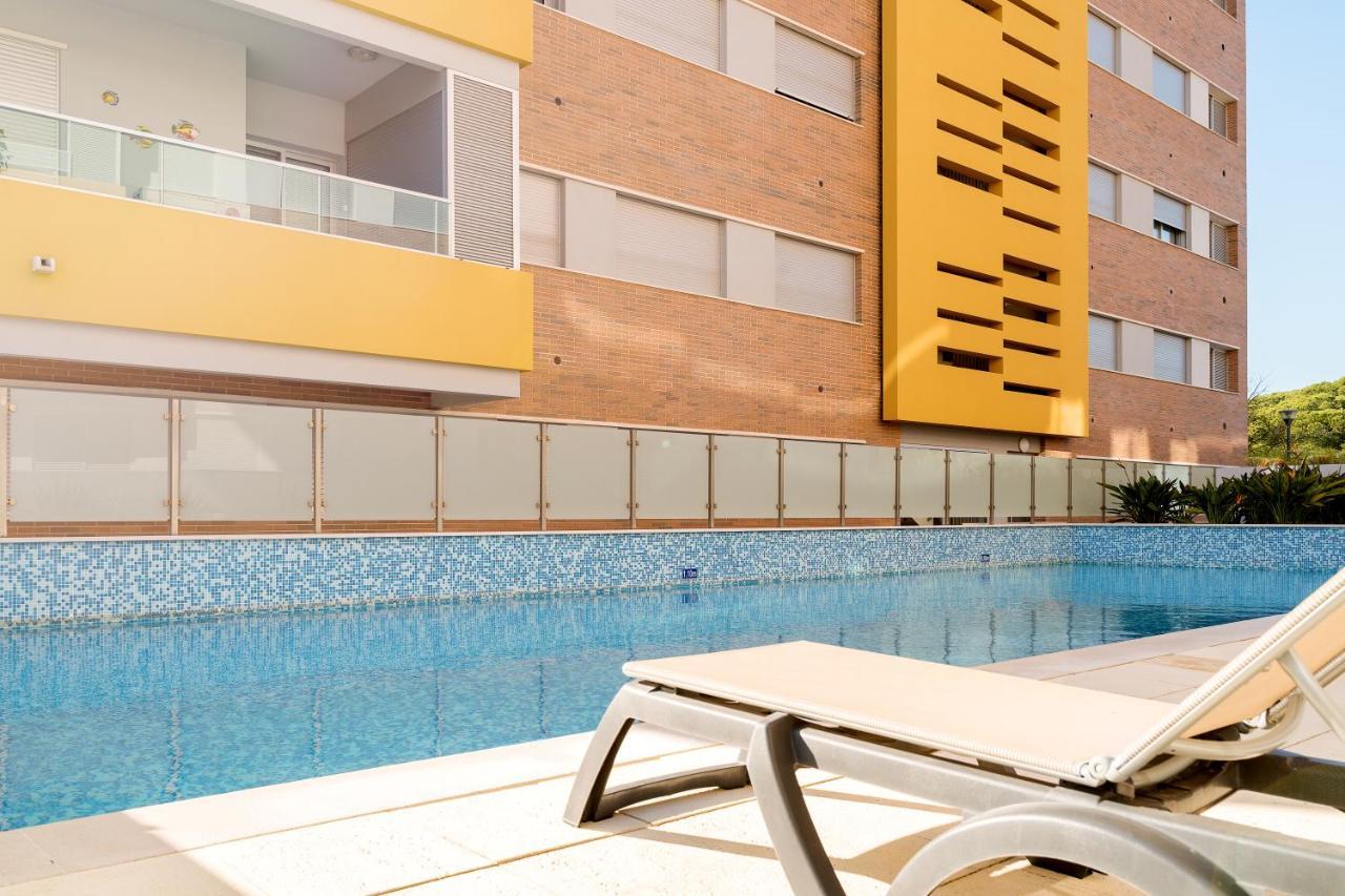 T1 V Do Forte Ac&Piscina&Garagem Quarteira Dış mekan fotoğraf